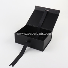 Custom Black Box with Magnetic Closure for Gifts